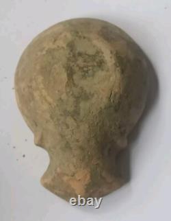 Rare Ancient Roman Terracotta Oil Lamp With Figure 200-400 Ad