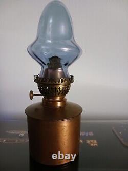 Rare Antique Charles Parker Company Copper Oil Lamp