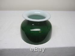 Rare Antique Green Cased Shade That Fits A Wild & Wessel Student