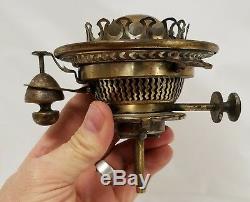 Rare Antique HINKS'S Duplex Oil Lamp Burner
