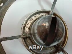 Rare Antique HITCHCOCK Clockwork Mechanical Kerosene Lamp