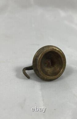 Rare Antique Italian Grand Tour Bronze Mouse Rat Oil Lamp Greek Roman Style 18c