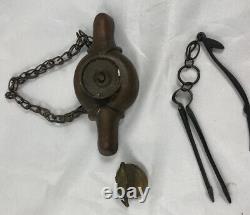 Rare Antique Italian Grand Tour Bronze Mouse Rat Oil Lamp Greek Roman Style 18c