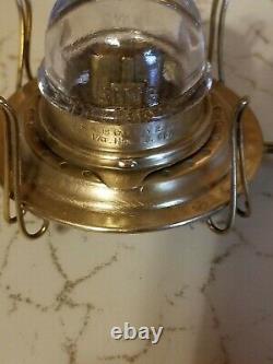 Rare bing antique oil lamp burner in mint condition #1 treads estate find