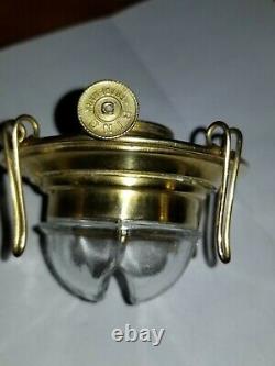 Rare bing antique oil lamp burner in mint condition #2 treads estate find