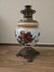 Rare find. 14 Height × 9 Width Consolidated Antique Beautiful Oil Lamp