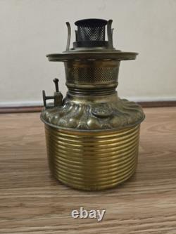 Rare find. 14 Height × 9 Width Consolidated Antique Beautiful Oil Lamp