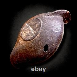 Roman Terracotta Oil Lamp Depicting Gladiator / Chariot