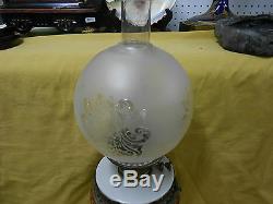 Royal Doulton Antique Florence Barlow Oil Lamp