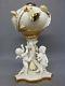 SUPERB MOORE Bros ENGLISH PORCELAIN OIL LAMP CIRCA 1870-80 No2