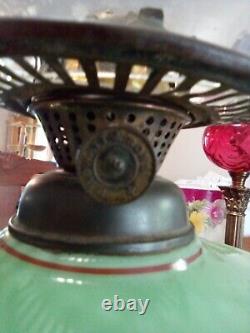 T. Rowatt & Sons antique oil lamp from 1800's