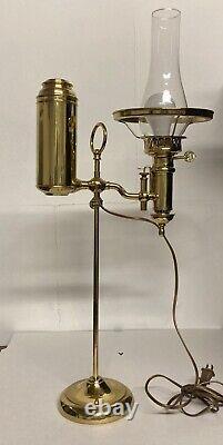 The Miller Lamp Made in U. S. A. Originally oil converted to electric