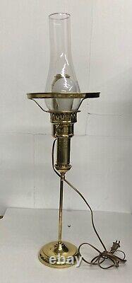 The Miller Lamp Made in U. S. A. Originally oil converted to electric