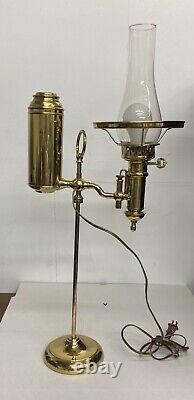 The Miller Lamp Made in U. S. A. Originally oil converted to electric