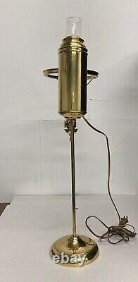 The Miller Lamp Made in U. S. A. Originally oil converted to electric