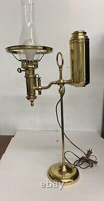 The Miller Lamp Made in U. S. A. Originally oil converted to electric