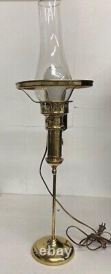 The Miller Lamp Made in U. S. A. Originally oil converted to electric