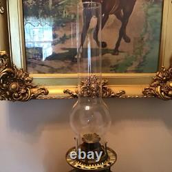 Unique AMAZING multi color Drape 27 Oil Lamp With Baby Face Ball Pink Shade