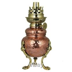 Unique Wild & Wessel Copper and Brass Oil Lamp