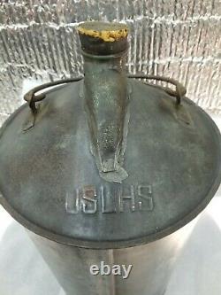 United States Lighthouse Service Lamp Oil Can USLHS Oil Can RARE