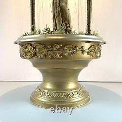 VTG 1960s Rain Lamp Greek Goddess Oil Motion Lamp Creators Inc Tiki CLEAN WORKS