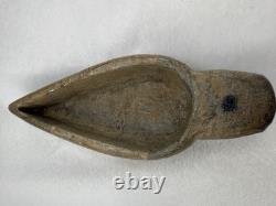Very Old Ancient Near Eastern Oil Lamp With All Around Writing Engraving 300 BC