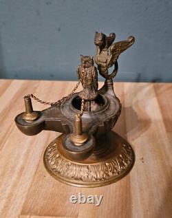 Very Rare 19th Centry Oil Lamb