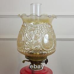 Victorian Glass Oil Lamp 8789 O/A