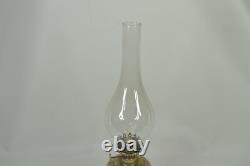 Victorian Oil Lamp Re&s, Silverplate, Very Nice, Richard Evered And Son