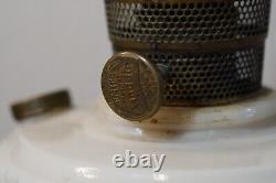 Vintage Aladdin Alacite Tall Lincoln Drape Oil Lamp with NU-Type Model B Burner