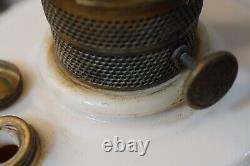 Vintage Aladdin Alacite Tall Lincoln Drape Oil Lamp with NU-Type Model B Burner