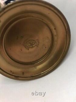 Vintage / Antique French 1900's Hairloom Brass Une Lampe Pigeon Oil Lamp