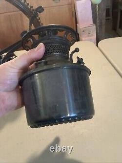 Vintage Antique Hanging Parlor Oil Lamp Part Frame Miller New Juno