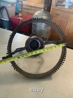 Vintage Antique Hanging Parlor Oil Lamp Part Frame Miller New Juno