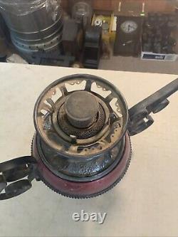 Vintage Antique Hanging Parlor Oil Lamp Part Frame Miller New Juno