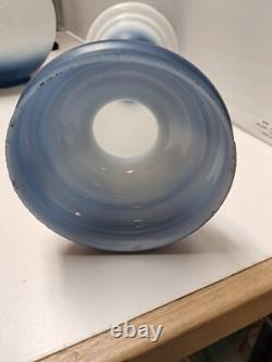 Vintage Antique Oil Lamp Hand Painted, GWTW 26 Tall, All Original
