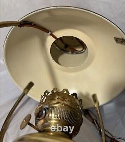 Vintage Brass Hanging Nautical Trawler Oil Lantern Swag Lamp DHR Kosmos Brenner