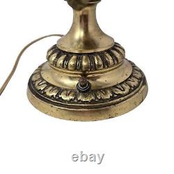 Vintage Harvard Student Oil Lamp With Shade RARE READ