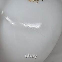 Vintage Harvard Student Oil Lamp With Shade RARE READ