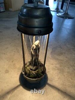 Vintage JOhnson Industries Mineral Oil Rain Goddess Hanging Lamp Light