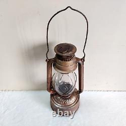 Vintage ORKIA Kerosene Lantern Lighting Collectible German Shape Glass Globe L22