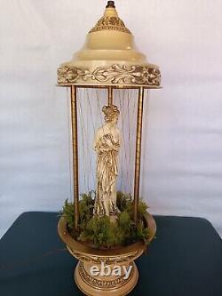 Vintage Oil Rain Lamp Tabletop Goddess