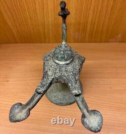 Wonderful Museum Quality Rare Ancient Roman Bronze Oil Lamp