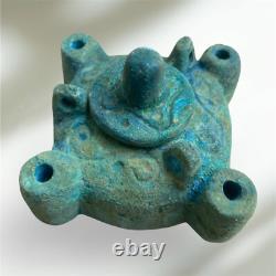 Wonderful Museum Quality Rare Big Ancient Roman Bronze Oil Lamp